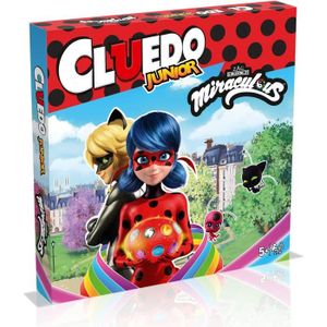 Clue Junior, plateau de jeu réversible, 2 jeux en 1, jeu d'enquête Clue  pour jeunes enfants, jeux de plateau pour enfants, jeux junior