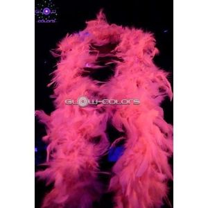 Boa En Plumes Orange - Accessoire De Déguisement Léger, Environ 2 Mètres, Pour Soirées, EVG, Carnaval - 5