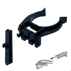 Lot De 10 Attaches Crochet Pour Plinthes De Cuisine - Fixation Facile Et Solide Pour Panneaux De Meuble