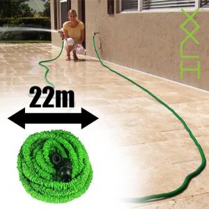 Noir Extensible Tuyau D/'arrosage Tuyau flexible extensible pistolet heavy duty environ 15.24 m 50 Ft