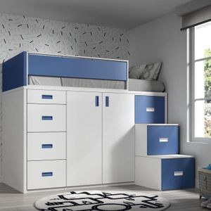 Rangement Lit Mezzanine Achat Vente Pas Cher