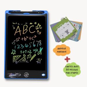 ARDOISE ENFANT CreativPad - Ardoise Magique 8.8 pouces pour dessi