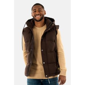 Doudoune homme bleu et marron best sale