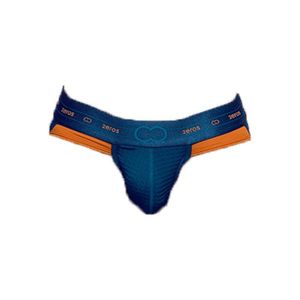 STRING - TANGA 2EROS - Sous-vêtement Hommes - Jockstrap Homme - Aktiv NRG Jockstrap Blue - Bleu - 1 x