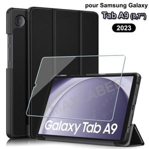 Avizar - Coque + Verre Samsung Galaxy Tab A9 - Housse, étui