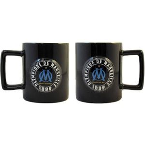 Mug OM Olympique De Marseille – Tasse Officielle 330 Ml, Céramique, Collection 100% Marseillaise
