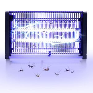 LAMPE ANTI-INSECTE Lampe anti moustique 2500V 20W Extérieur UV Tue Mo