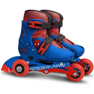 ROLLER IN LINE SPIDERMAN Patins en Ligne Ajustable Taille 27-30