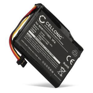 Batterie Li-Ion 770mAh pour TomTom Start Start2 remplace les modèles de batterie VF9B et AHL03707002 1EX00 