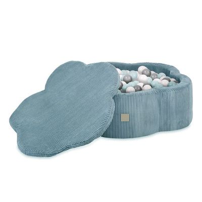 Piscine à Balles MISIOO Pour Bébé 90x30cm Avec 200 Boules - Jeu D'Éveil Lavable