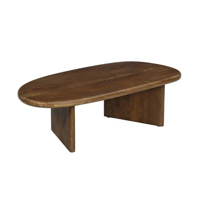 Table basse avec tiroir 80 x 54 x 40 cm Bois de mangue massif | Leroy