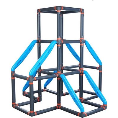 Tour D'escalade Kraxxl Big – Structure En Plastique Soufflé Anti-UV Avec Système 2 Clics, Dès 3 Ans, Poids Max 70kg