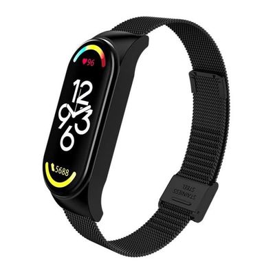 Mugust Bracelet Montre Connectée En Métal Pour Xiaomi Mi Band