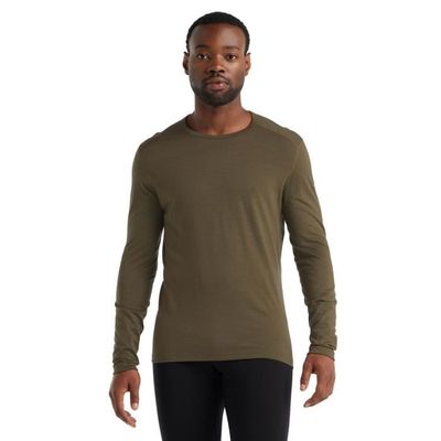 Couche De Base Icebreaker Sport 320 Homme - Laine Mérinos Vert/gris Taille L - Occasion