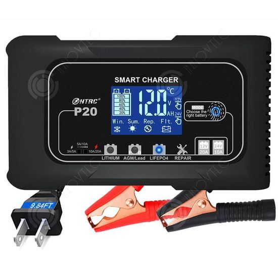 Démarreur D'Urgence CORA Start Booster P4 Professional 12V 2500A – Pour Voiture, Camping-car, Utilitaire