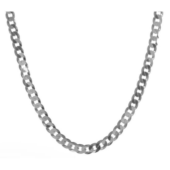 Chaîne En Argent 925 - 56 Cm - Occasion Mais En Bon état Général