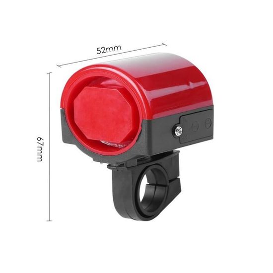 Sonnette De Vélo électrique 120 DB – Rechargeable, étanche IPX4, 5 Modes, Pour VTT, Route, Scooter