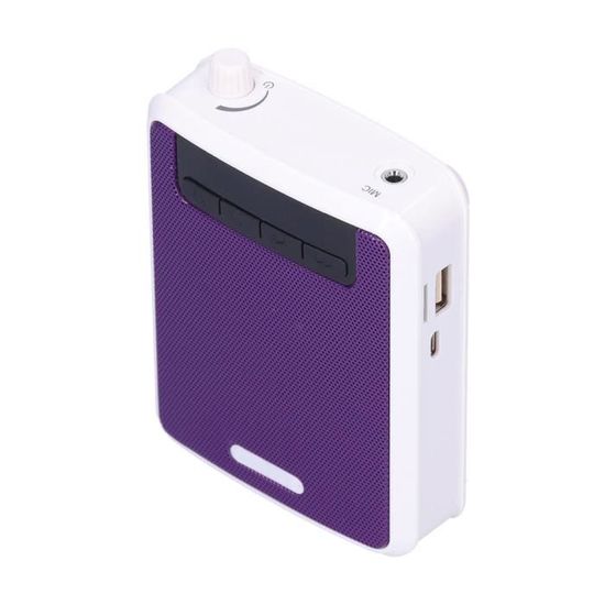 Amplificateur De Son Portable X5 - Plug & Play Avec Entrée 3,5mm Et Type-C, Pour Smartphone/tablette/PC (blanc, Type-C)