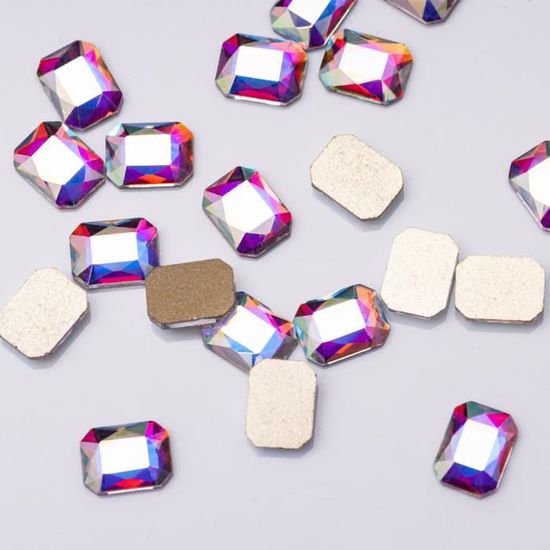 Strass à Dos Plat Topaze Fumée SS20 - 1440 Pièces Pour Ongles, Vêtements, DIY