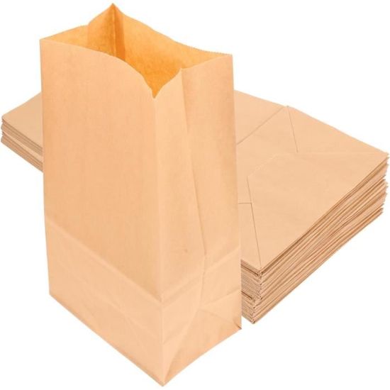 Didiseaon 50pièces Sacs Papier Kraft Pour Graines Et Noix