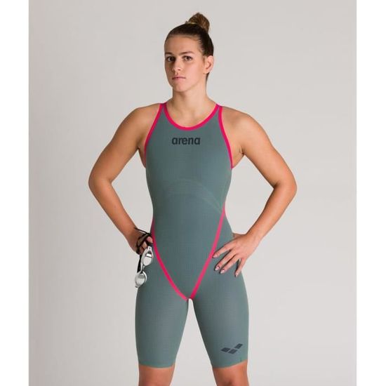 Short De Bain Long Femme Genou - Séchage Rapide UPF 50+ - Tankini Avec Poches Pour Téléphone - Pour Plage, Surf, Sport Aquatique