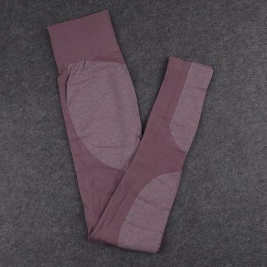 Legging Effet Seconde Peau Luveon Pour Femme - Taille Haute, Sans Coutures - Anti-transpiration - Pour Yoga, Fitness