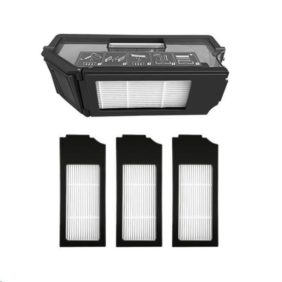 Lot De Pièces De Rechange Pour Robot Aspirateur ECOVACS Deebot X1 OMNI - Filtres HEPA, Brosses, Vadrouilles, Sac - Neuf
