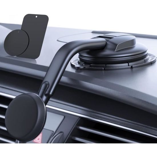 Support Téléphone Voiture Universel à Ventouse - Fixation Pare-brise Ou Tableau De Bord, Neuf, Marque GVTECH