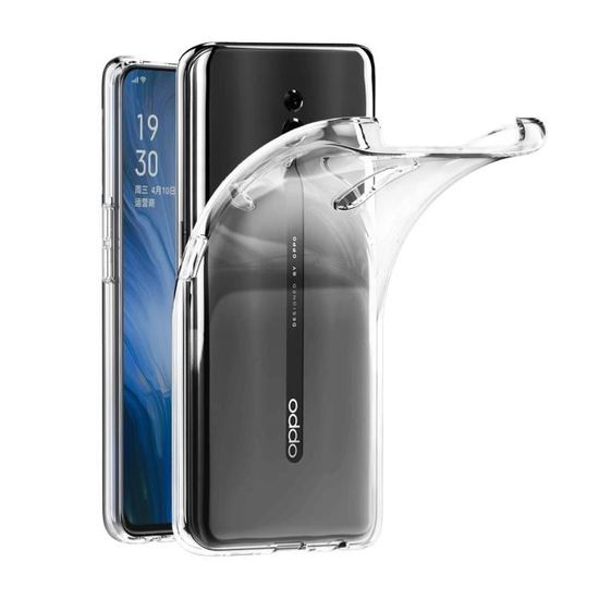 Coque Souple Transparente Anti-choc Pour OPPO Reno 6 - Marque NOVAGO - Silicone/caoutchouc - Neuf