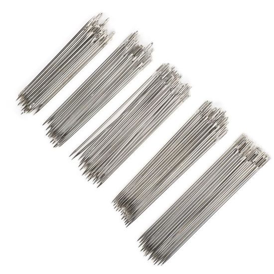 Lot De 10 Pinces Et 20 Aiguilles à Roulade En Inox - Pour Rôtis, Légumes, Barbecue - 6