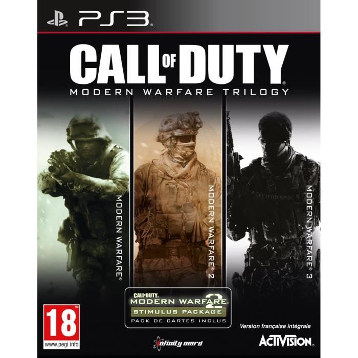 Call of Duty Modern Warfare Trilogy Jeu PS3