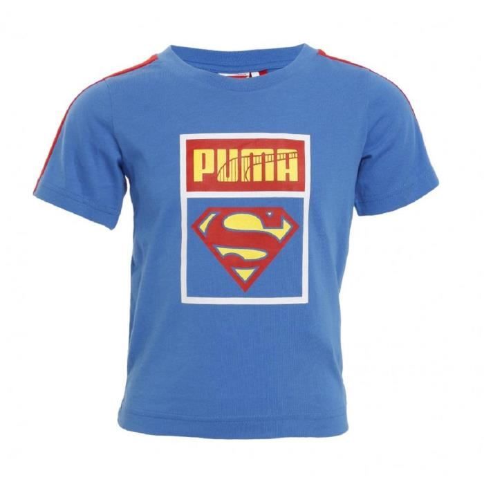 tee shirt puma enfant rouge