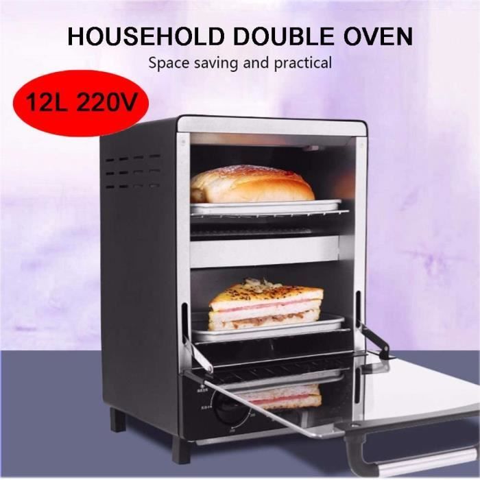 Fours à pizza extérieurs MAOMAOQUEENss Le Mini Four 220V 12L Est Une DéLicieuse Machine à PréParer Les Aliments Et Une A 96190
