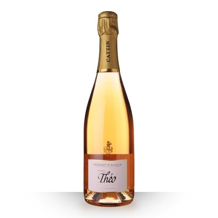 Le Brut de Théo Brut Rosé 75cl AOC Crémant d'Alsace - Vin Rosé