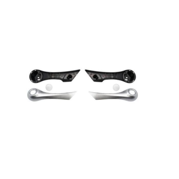 FINAO FRANCE - Paire de bras de porte gris intérieur avant droite et gauche pour Megane 2 II