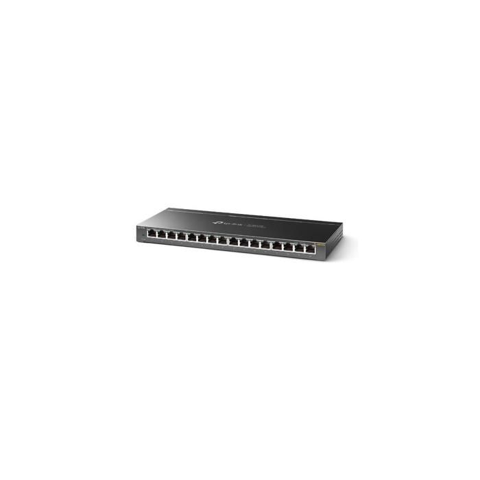TP-LINK Commutateur Ethernet TL-SG116E 16 Ports - 2 Couches supportées - Paire torsadée - Bureau