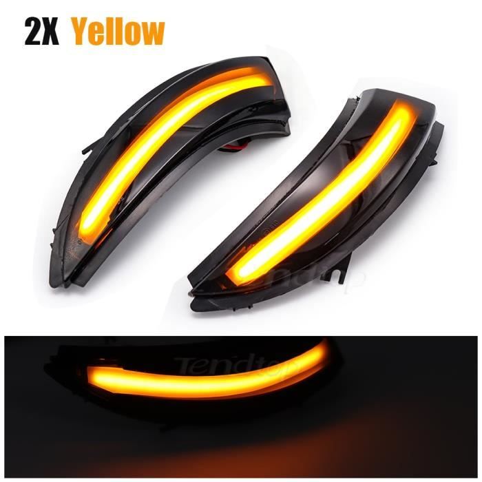 Pour Renault Clio IV MK4 BH RS Grandtour KH 2012 - 2016 Dynamique Clignotant CLIGNOTANT LED Rétroviseur Indic