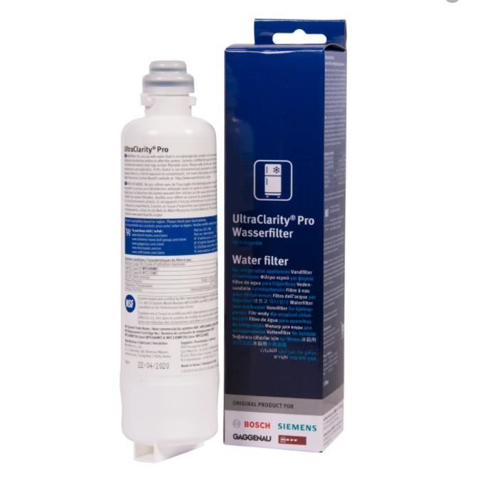 Filtre à eau - Réfrigérateur, congélateur - BOSCH, SIEMENS, NEFF, BALAY (69587)