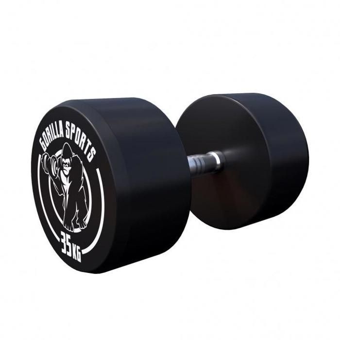 Gorilla Sports - 2,5 kg à 40 kg Dumbbell haltère poids - 35 kg