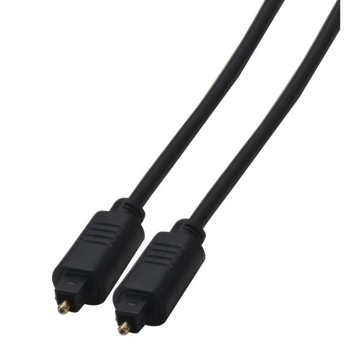 MHP ® 2m TOSLINK câble optique Audio plomb S-PD…