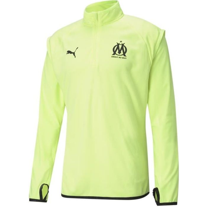 Sweat OM Warmup - jaune/noir