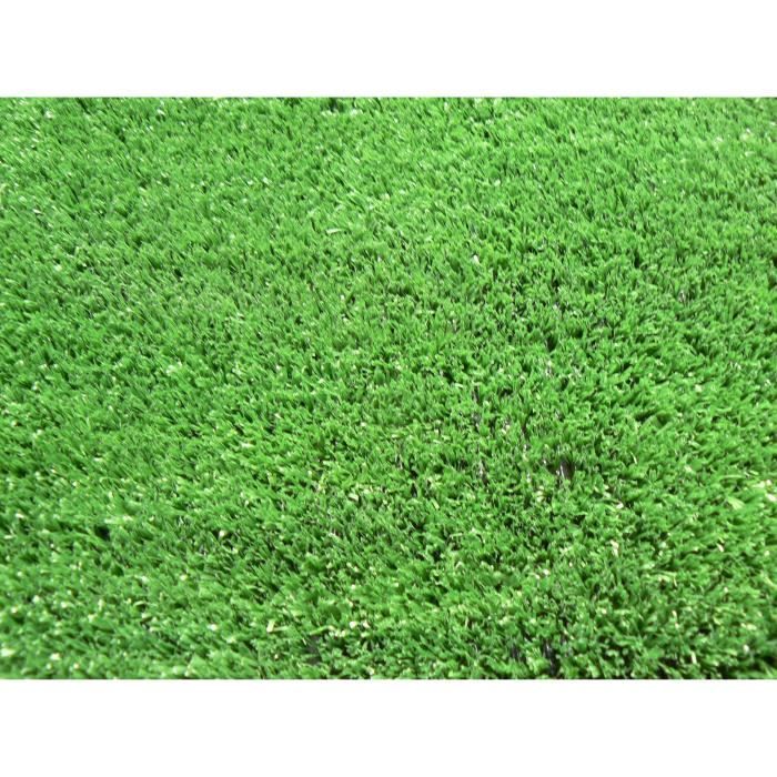 IDEAL GARDEN Gazon synthétique Siera - H 10 mm - 1 x 3 m - Vert