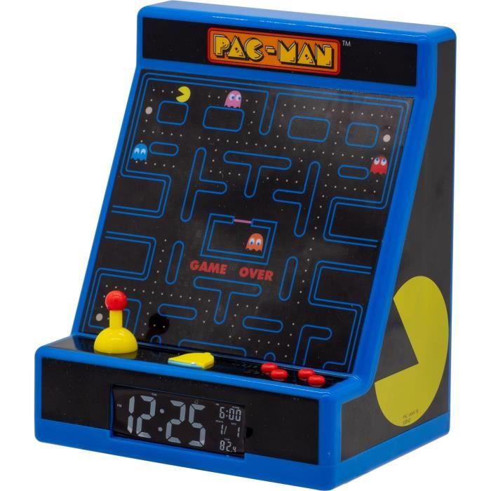 PACMAN Réveil Arcade - Bleu
