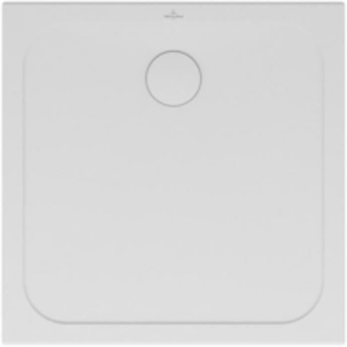 VILLEROY & BOCH - Receveur de douche extra-plat - Céramique - Lifetime Plus Carré blanc 80 x 80 x 3 - 5 cm 80 x 80 x 3 - 5 cm