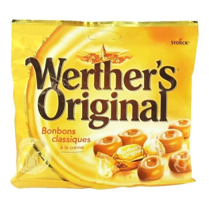 WERTHER'S ORIGINAL Caramels au beurre et à la crème - 175 g