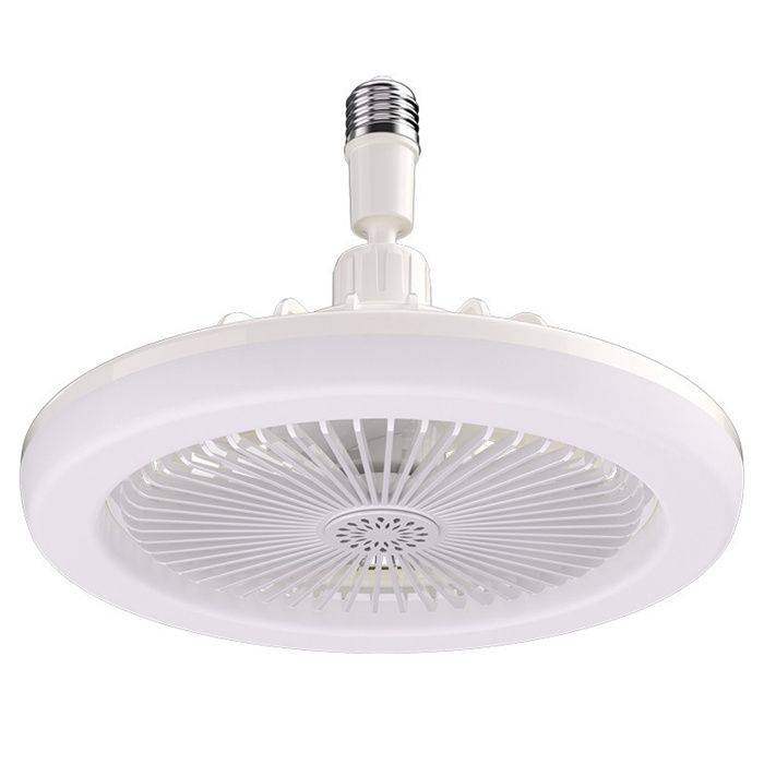 Ventilateur de plafond LED avec lumières plafonnier 30 W avec ventilateur et télécommande minuterie intensité variable 3 - Okumggyj
