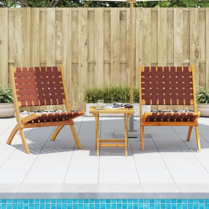 vidaXL Ensemble à manger de jardin 9 pcs Résine tressée - vue 2