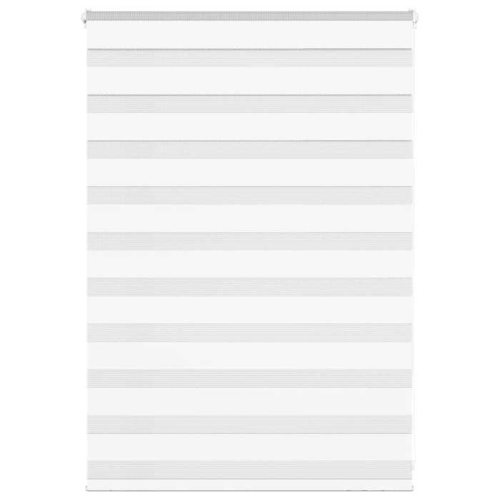vidaXL Store zèbre blanc 110x100 cm largeur du tissu 1059cm polyester 4014731