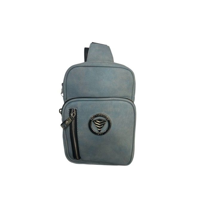 KATANA Sac à bandoulière holster homme en cuir réf 81216 choco (3 coul