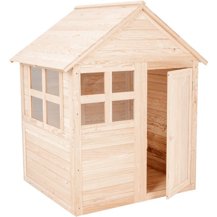 TP Toys Maisonnette en bois - Bouton dor Cottage - FSC avec plancher - 89 x 98 6 x 134 cm - vue 1